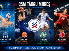 Săptămână de foc pentru sportivii CSM Târgu Mureș! Șase meciuri importante în patru discipline