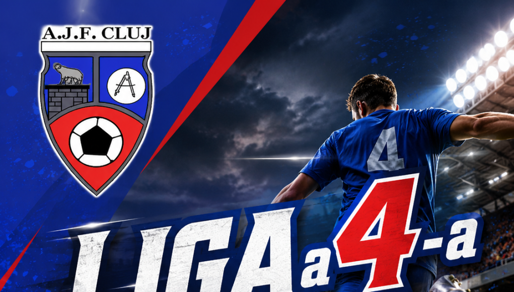 ChatGPT Image Aug 24, 2026, 01_52_04 PM Liga a 4-a Cluj va avea 14 echipe în sezonul 2026-2027. Prima etapă este programată pentru 5 septembrie.